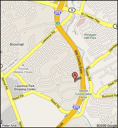 Map of Mardinly Enterprises Location